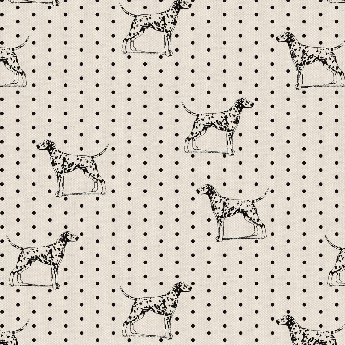 Emily Bond Fred Made to Measure Blackout Roller Blind Linen