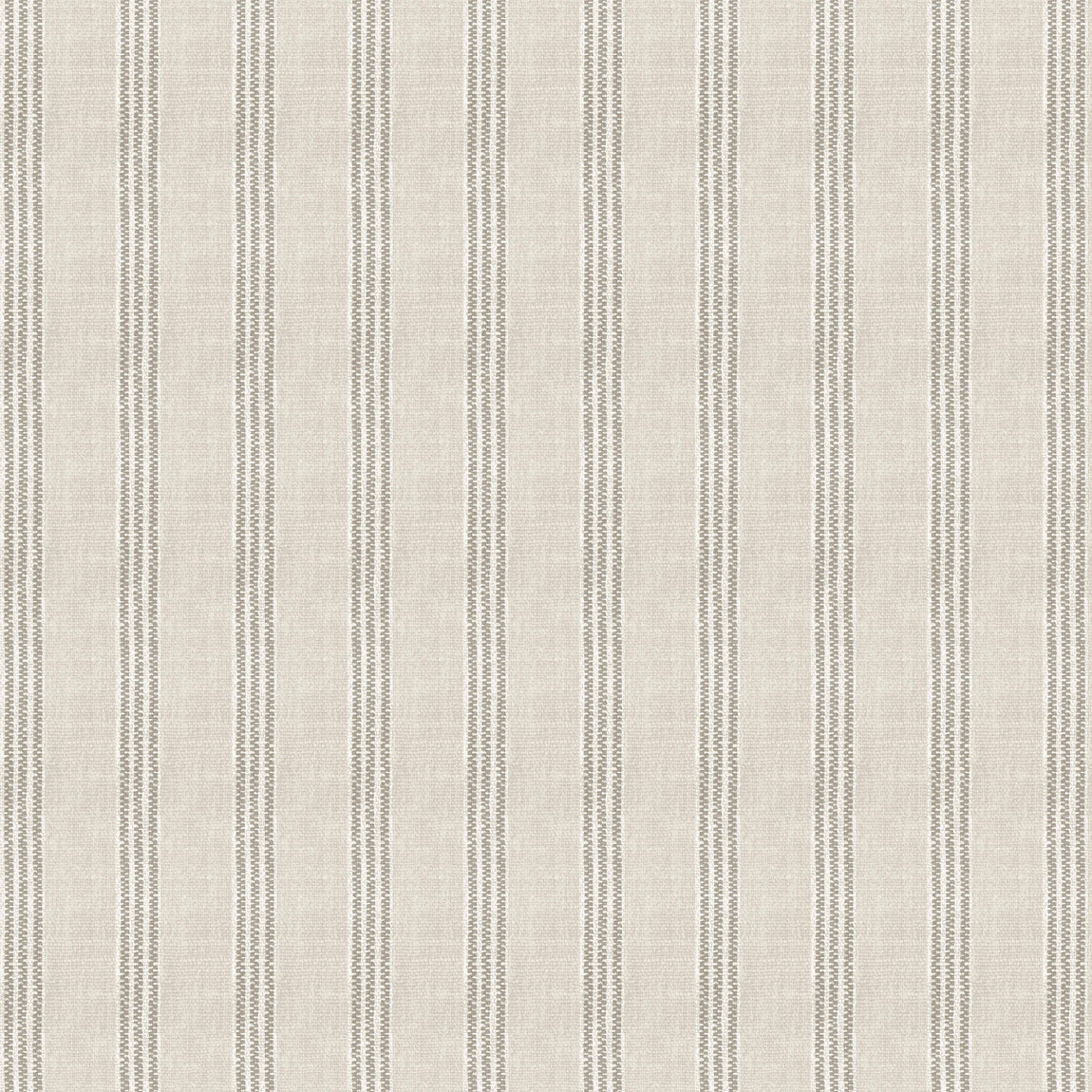 Emily Bond George Stripe Made to Measure Blackout Roller Blind Linen