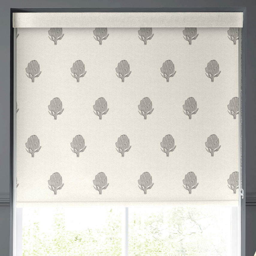 Emily Bond Globe Translucent Made to Measure Roller Blind Pebble