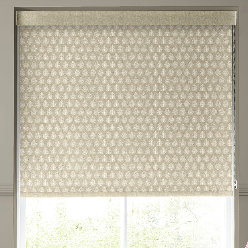 Emily Bond Jaipur Translucent Made to Measure Roller Blind Linen