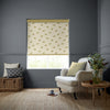 Emily Bond Marley Translucent Made to Measure Roller Blind Gold