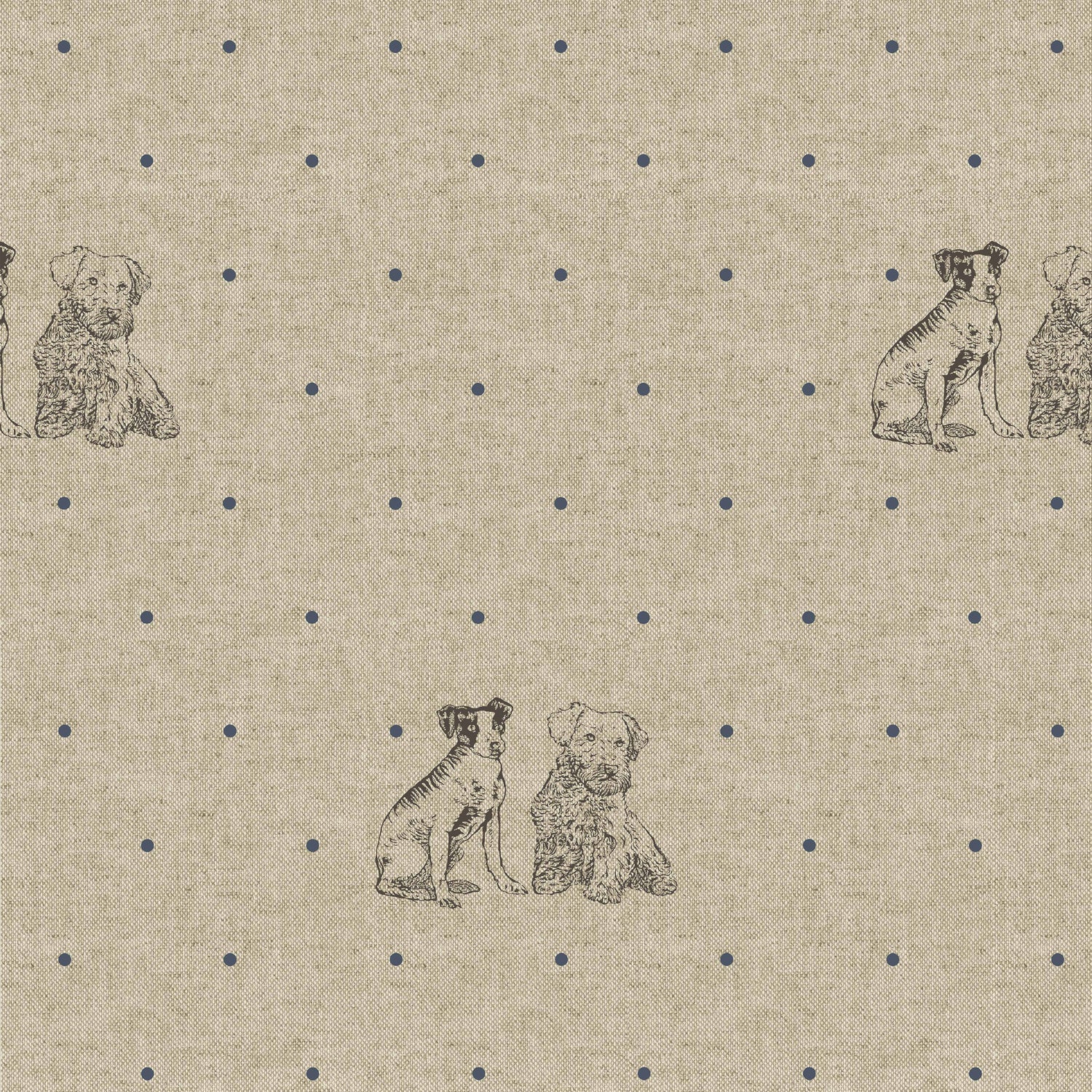 Emily Bond Millie Made to Measure Curtain Indigo