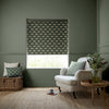 Emily Bond Peggy Translucent Made to Measure Roller Blind Fern