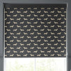 Emily Bond Peggy Translucent Made to Measure Roller Blind Smoke