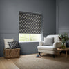 Emily Bond Peggy Made to Measure Blackout Roller Blind Smoke
