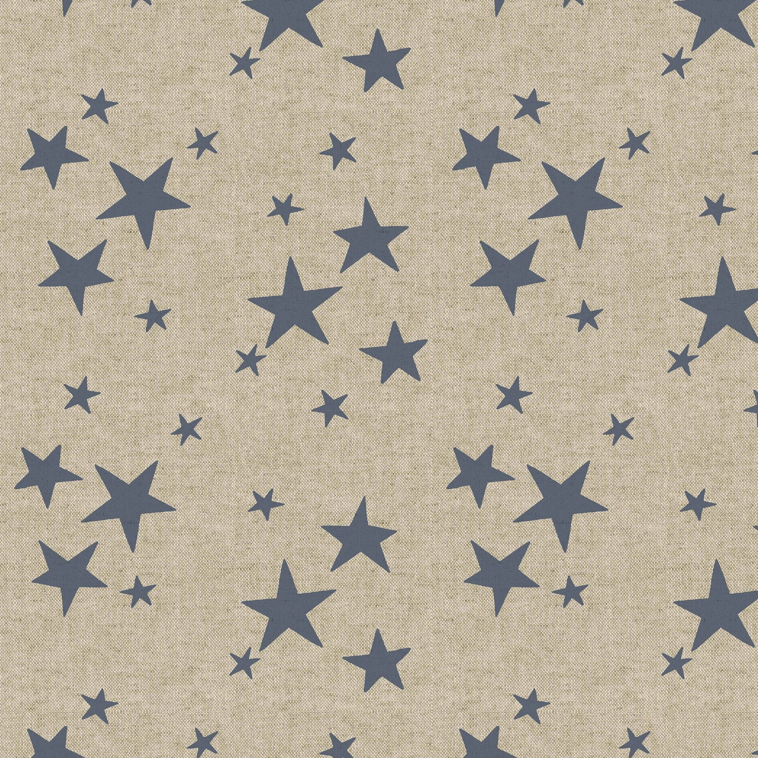 Emily Bond St Maws Made to Measure Roman Blind Indigo