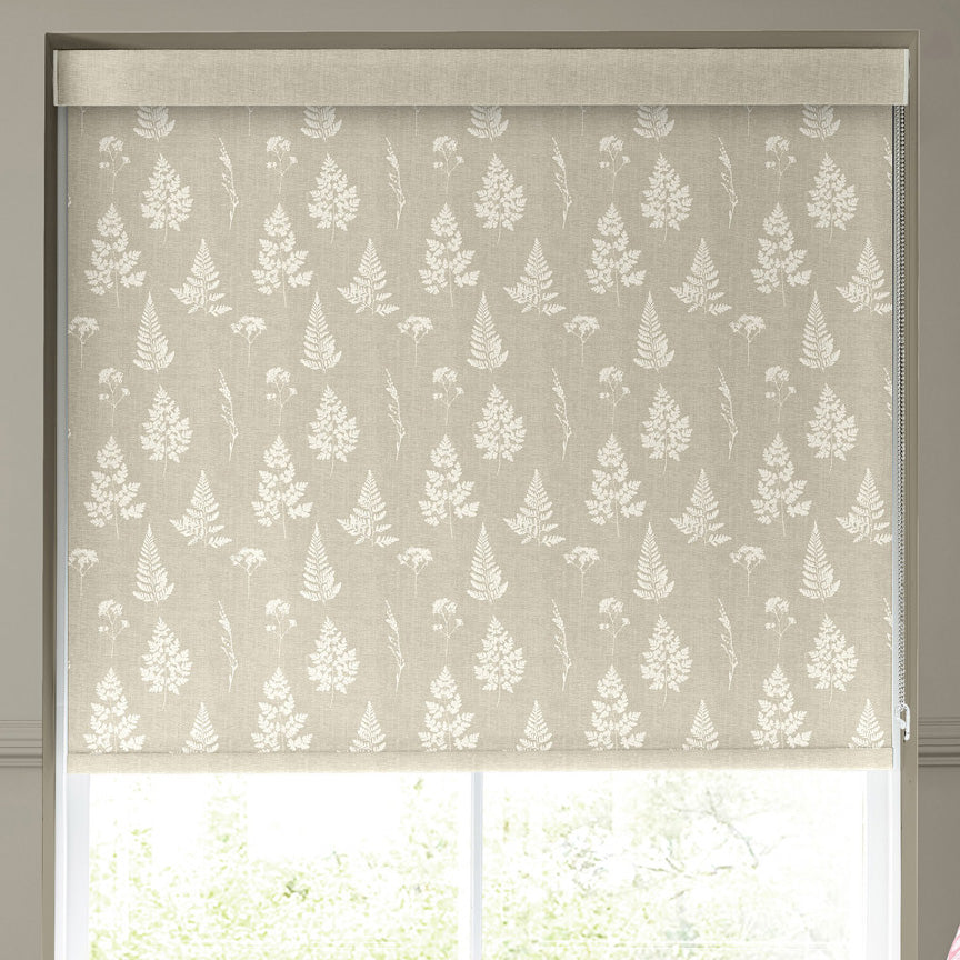 Emily Bond Tynesfield Translucent Made to Measure Roller Blind Linen