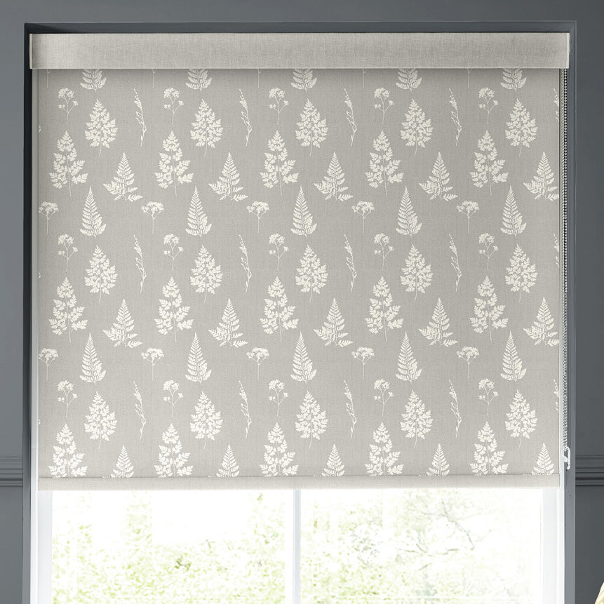 Emily Bond Tynesfield Made to Measure Blackout Roller Blind Pebble