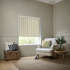 Emily Bond Cornish Stripe Blackout Made To Measure Roller Blind Gold Natural