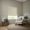 Emily Bond Cornish Stripe Translucent Made To Measure Roller Blind Gold Natural