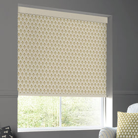 Emily Bond Hawthorn Translucent Made To Measure Roller Blind Gold