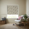 Emily Bond Oyster Catcher Blackout Made To Measure Roller Blind Charcoal