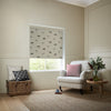 Emily Bond Oyster Catcher Translucent Made To Measure Roller Blind Charcoal