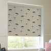 Emily Bond Oyster Catcher Translucent Made To Measure Roller Blind Charcoal