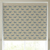 Emily Bond Peggy Blackout Made To Measure Roller Blind True Blue