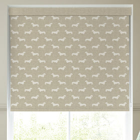 Emily Bond Peggy Blackout Made To Measure Roller Blind Natural