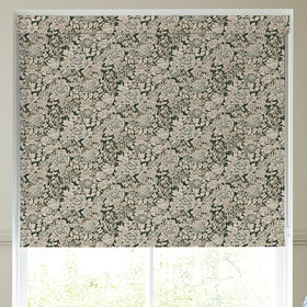 Emily Bond Somerset Rose Blackout Made To Measure Roller Blind Vintage Blue