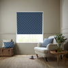 Emily Bond Wild Thyme Translucent Made To Measure Roller Blind Indigo