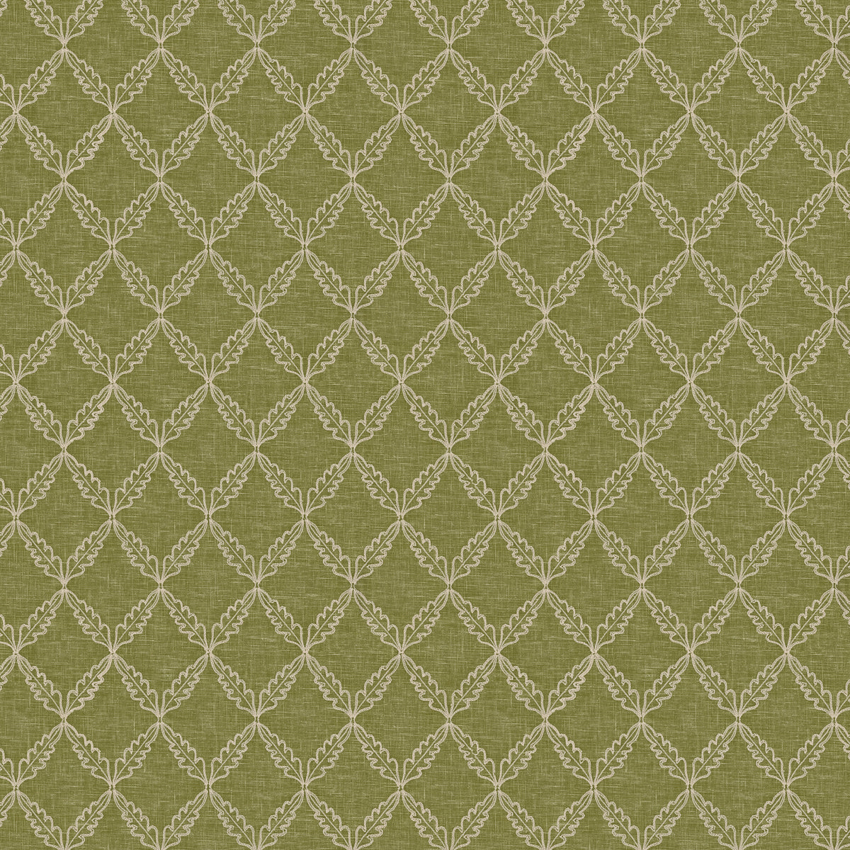 Ashley Wilde Edie Embroidered Fabric Olive