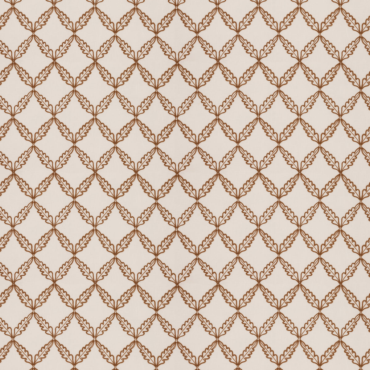 Ashley Wilde Edie Embroidered Fabric Paprika