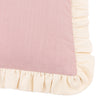 Wylder Effie Cotton Ruffle 45cm x 45cm Filled Cushion Petal Vintage Cream