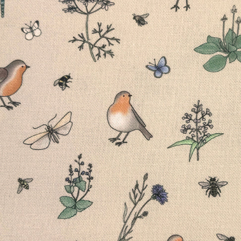 Emma Lawrence Whimsical Wildlife Fabric Linen