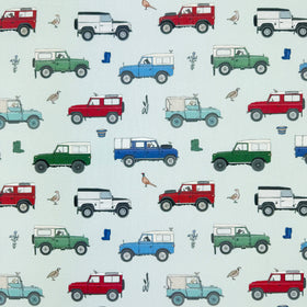 Emma Lawrence Woodland Rover Fabric Egg Shell