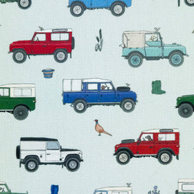 Emma Lawrence Woodland Rover Fabric Egg Shell