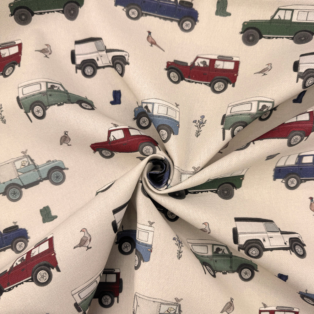 Emma Lawrence Woodland Rover Fabric Linen