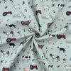 Emma Lawrence Farmyard Friends Fabric Egg Shell