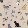 Emma Lawrence Winsome Whiskers Fabric Linen