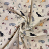 Emma Lawrence Winsome Whiskers Fabric Linen
