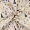 Emma Lawrence Barking Buddies Fabric Linen