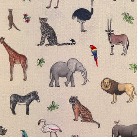 Emma Lawrence Safari Savanah Fabric Linen