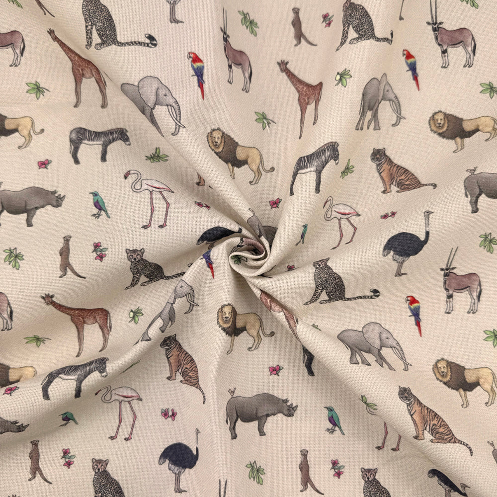 Emma Lawrence Safari Savanah Fabric Linen