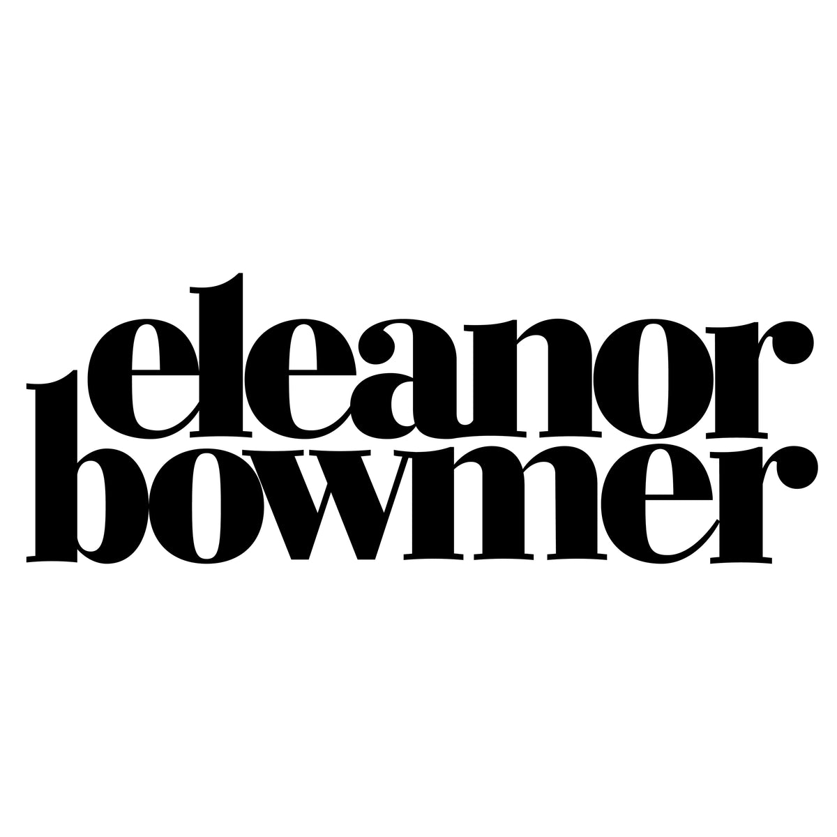 Eleanor Bowmer Jolly Santa Pair of Tea Towels Bright