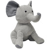 Herringbone Elephant Novelty Doorstop Grey