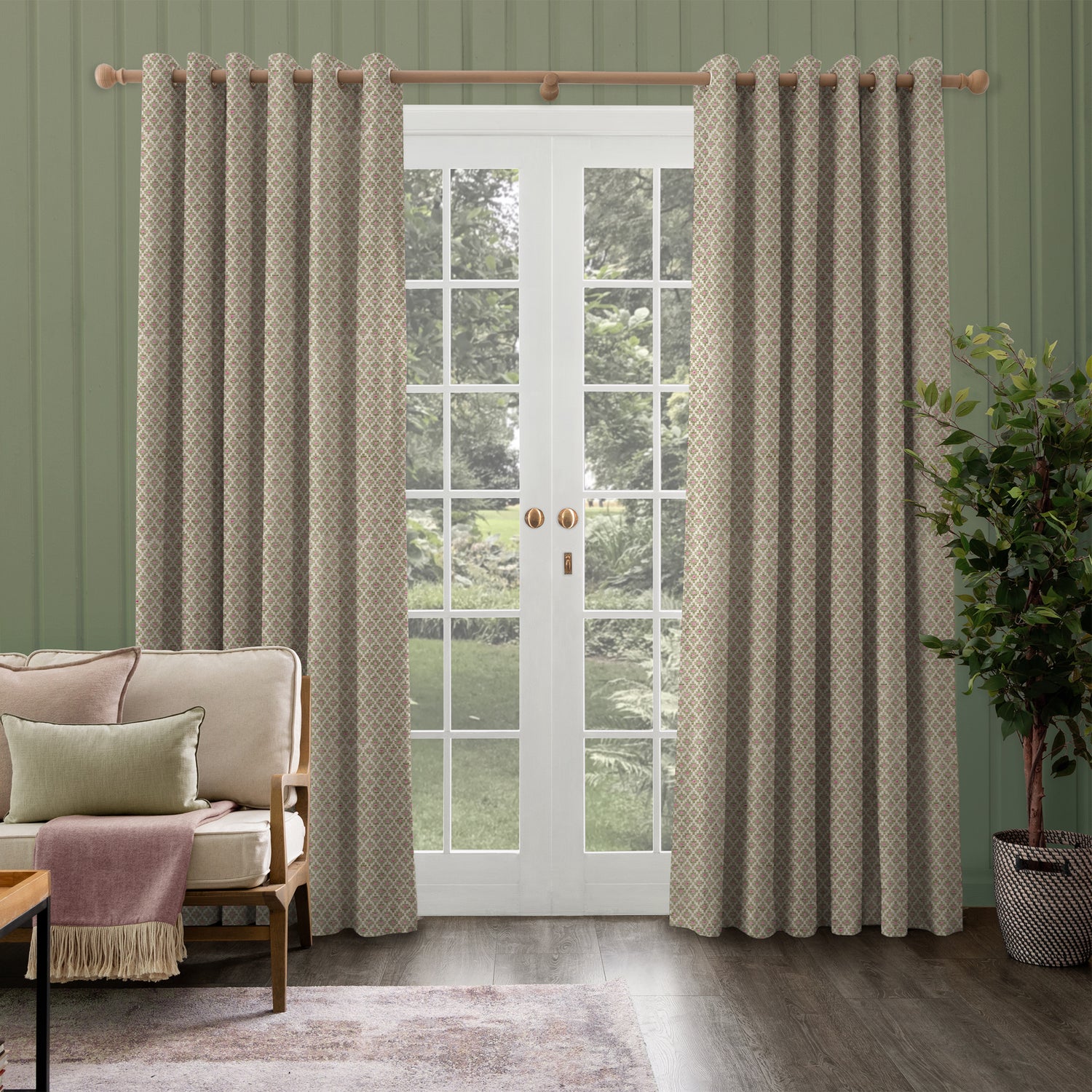 Voyage Maison Elmore Fabric Verde