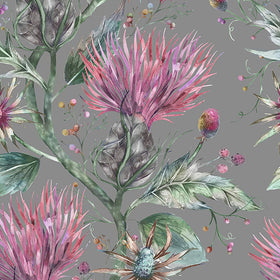 Voyage Maison Elysium Printed Cotton Fabric Onyx