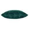 Paoletti Empress Faux Fur 45cm x 45cm Filled Cushion Emerald