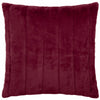 Paoletti Empress Faux Fur 45cm x 45cm Filled Cushion Ruby