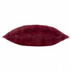 Paoletti Empress Faux Fur 45cm x 45cm Filled Cushion Ruby