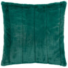 Paoletti Empress Faux Fur 55cm x 55cm Filled Cushion Emerald