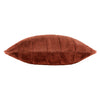 Paoletti Empress Faux Fur 55cm x 55cm Filled Cushion Rust