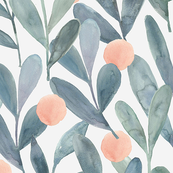 Voyage Maison Enso Printed Cotton Fabric Mineral