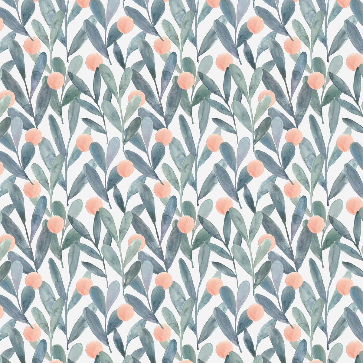 Voyage Maison Enso Printed Cotton Fabric Mineral