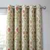 Curtina Estelle Woven Ready Made Eyelet Curtains Natural