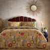 Ethereal Star Reversible Duvet Cover Bedding Set Gold Rust