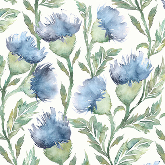 Voyage Maison Ettrick Fabric Bluebell Cream