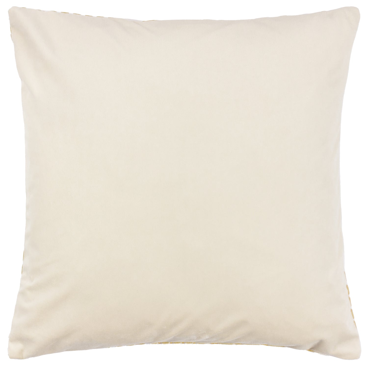 Paoletti Evoke Cut Velvet Filled Cushion 45cm x 45cm Ivory